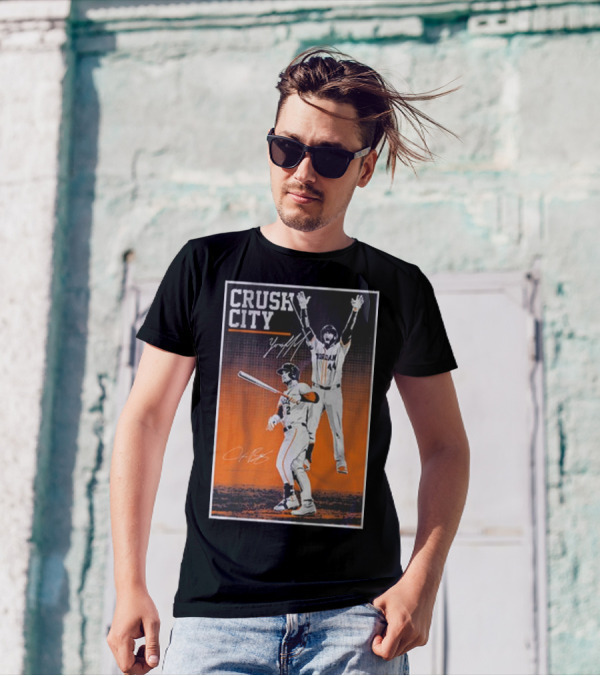 Alex Bregman Yordan Alvarez Crush City Baseball T-Shirt