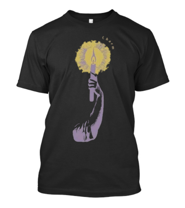 Clairo Merch Candle Hand Illustration Charm T-Shirt