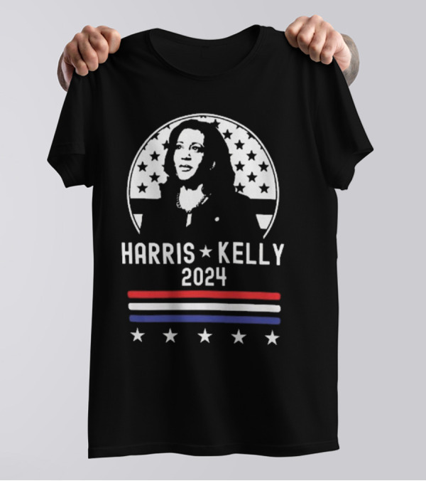 Harris Kelly 2024 Election Democrats Kamala Harris Mark Kelly T-Shirt