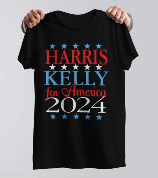 Harris Kelly 2024 For America T-Shirt