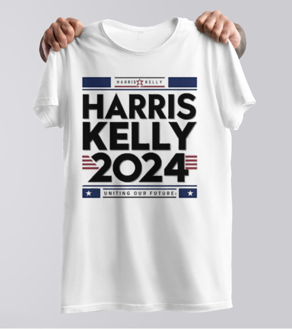 Harris Kelly 2024 Uniting Our Future Star Stripes T-Shirt