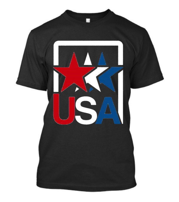 USA Stars In Motion Red White Blue T-Shirt