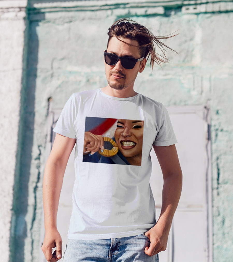 Deelashee Art Jordan Chiles Medal T-Shirt