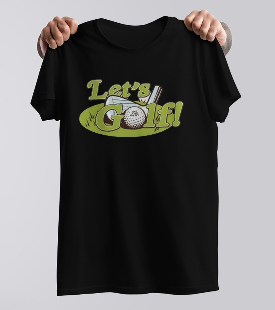 Dj Khaled Let’s Golf Golf Clubs And Ball White T-Shirt