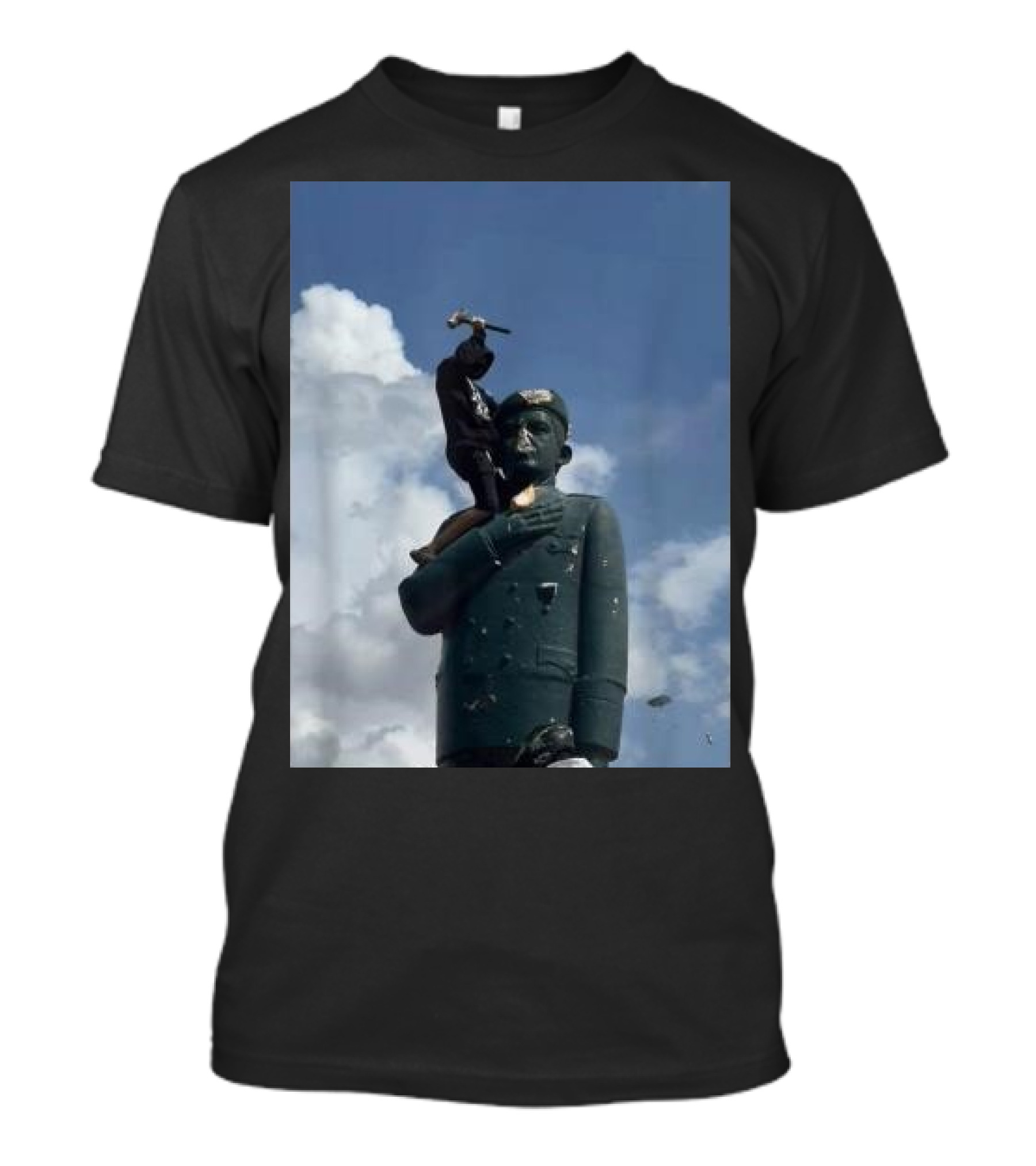 Venezuela Flag Venezolanos Venezuelan Statue T-Shirt
