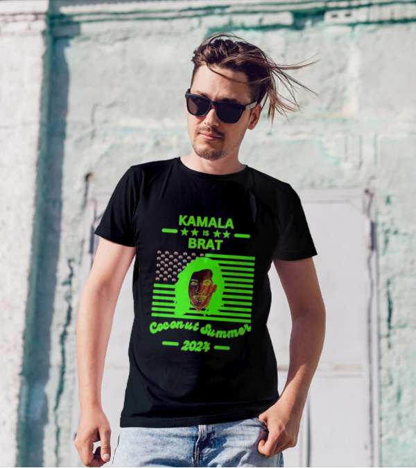 Kamala Is Brat Coconut Summer T-Shirt