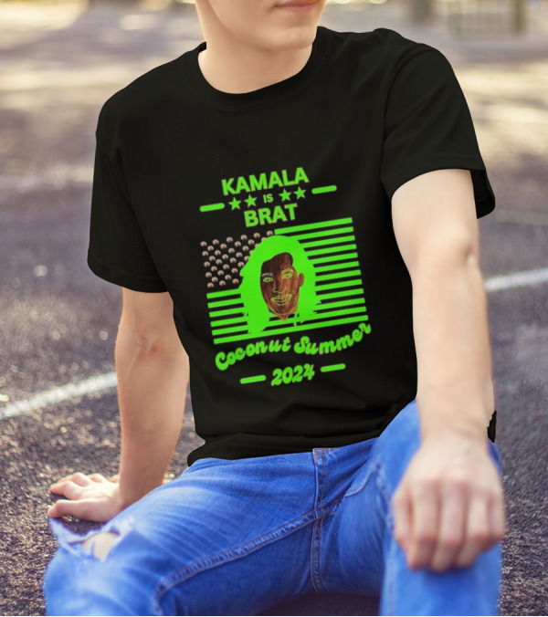 Kamala Is Brat Coconut Summer T-Shirt