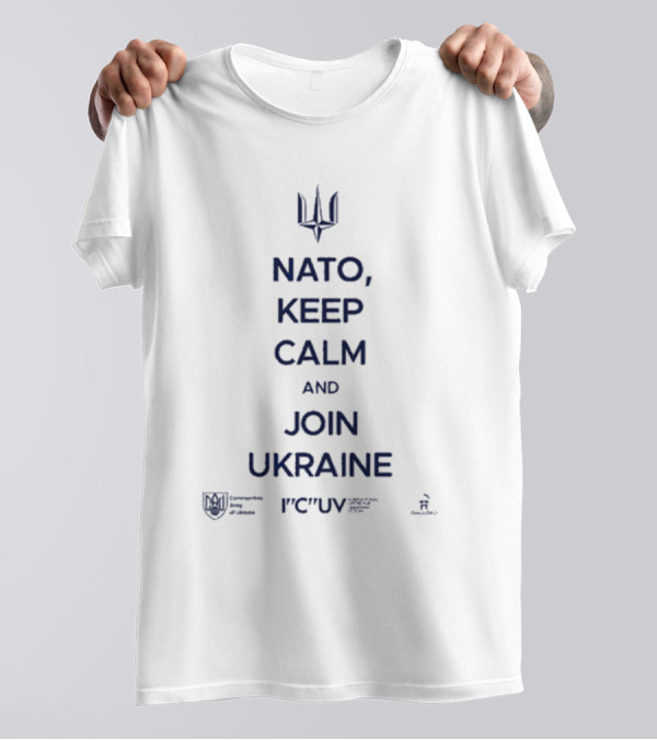Richard Woodruff NATO Keep Calm And Join Ukraine T-Shirt