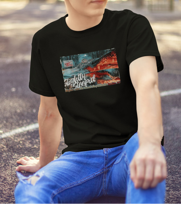 Slightly Stoopid Live August 4 2024 The Sound Amphitheater Gautier MS Alligator T-Shirt