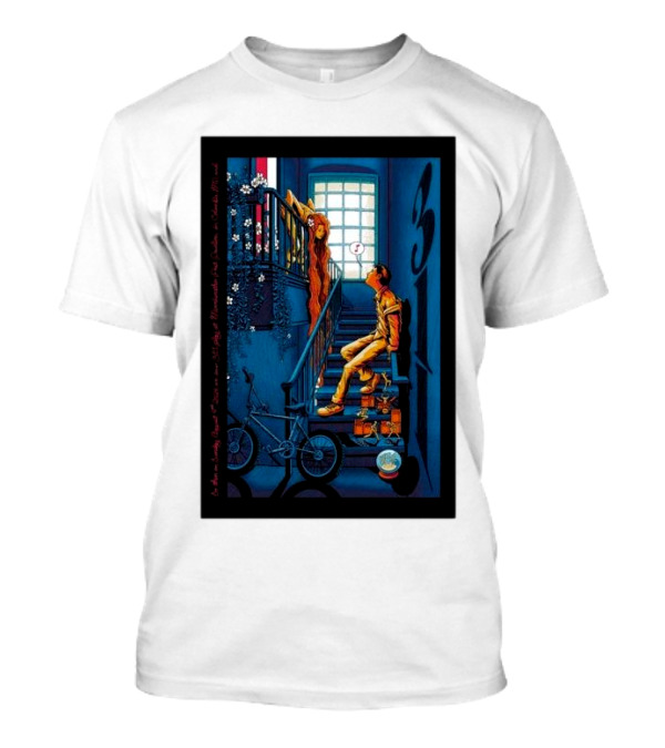 311 Merriweather Post Pavilion Columbia MD August 04 2024 Concert Poster Stairs And Characters T-Shirt