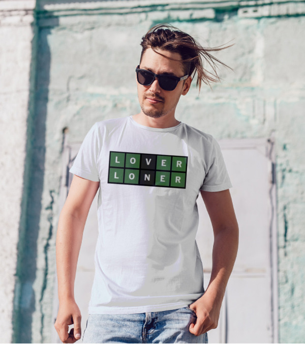 Lover Loner Grid Blocks T-Shirt