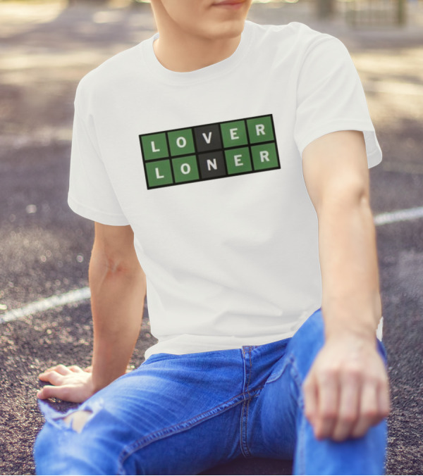 Lover Loner Grid Blocks T-Shirt