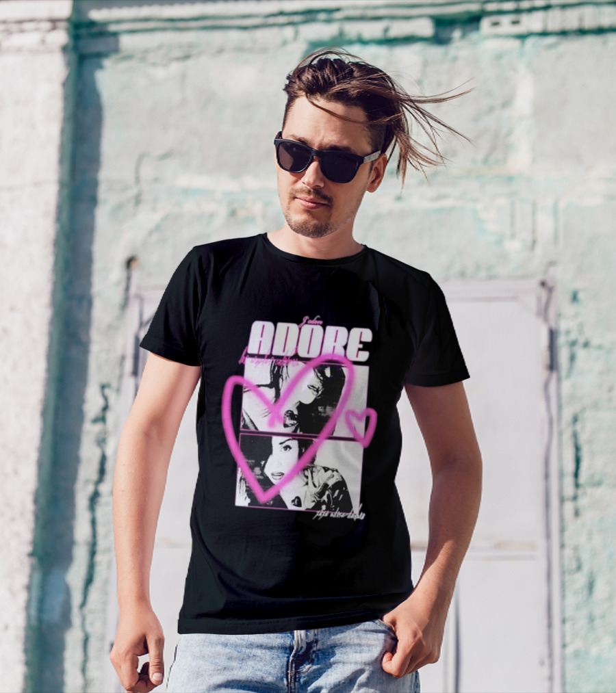 Adore Delano Heart Photo Collage Xoxo Love T-Shirt