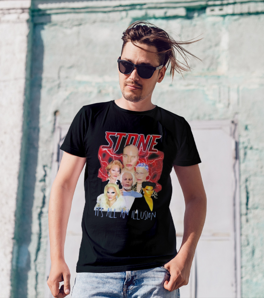 Stone Surgery Alexis Stone It's All An Illusion T-Shirt