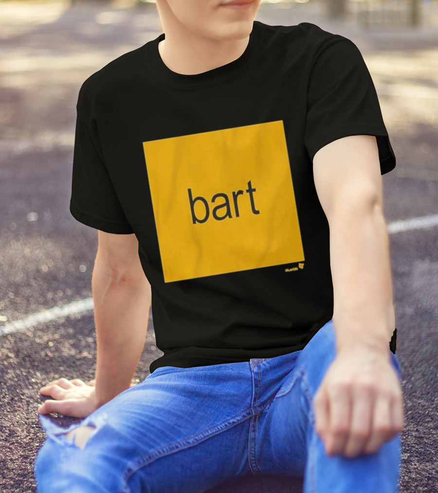 Bart Slayer Brat Yellow Square T-Shirt