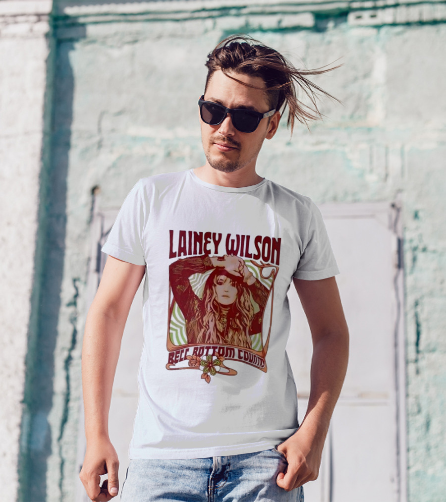 LAINEY WILSON PEACE BELL BOTTOM COUNTRY T-Shirt
