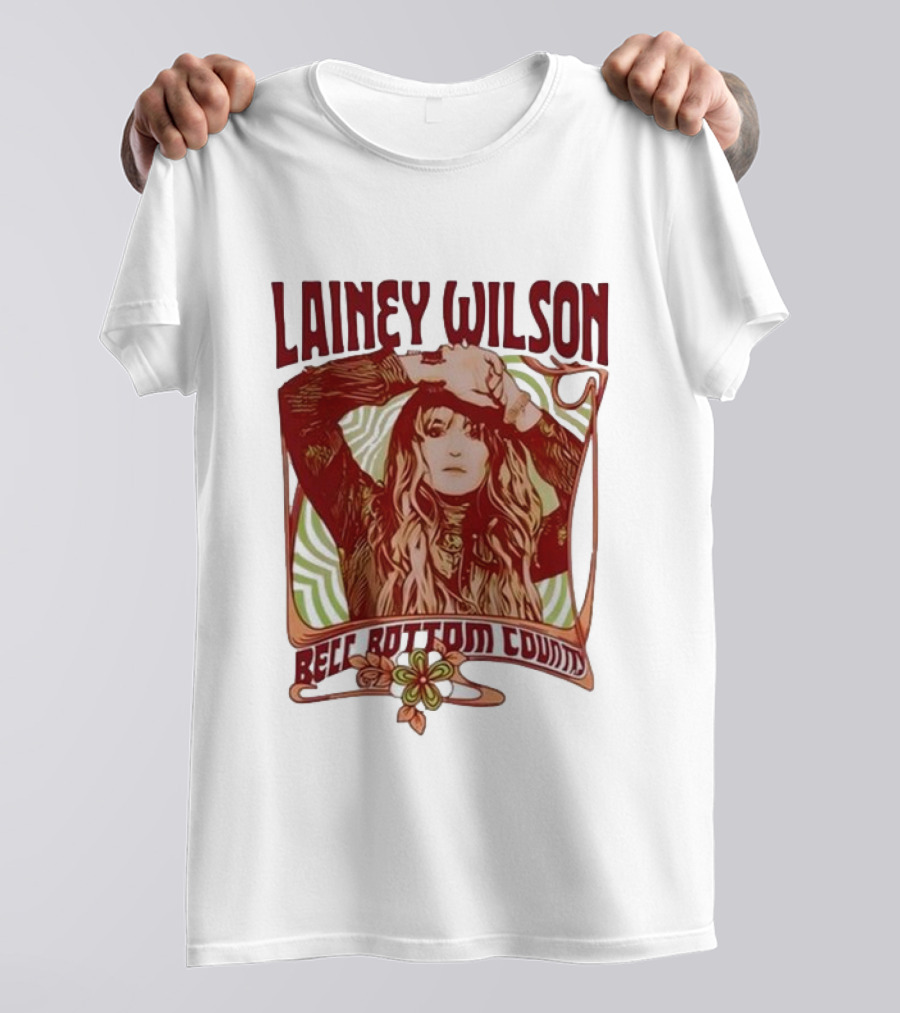 LAINEY WILSON PEACE BELL BOTTOM COUNTRY T-Shirt