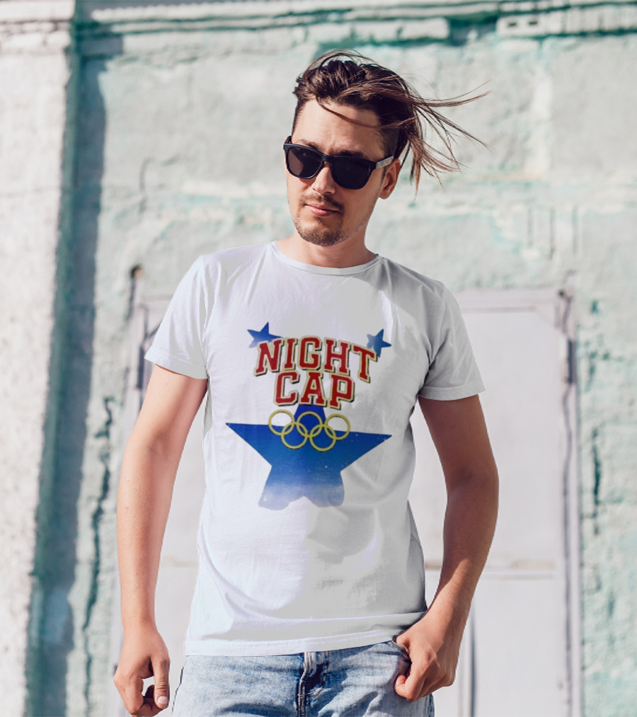 Nightcap Star With Olympic Rings T-Shirt