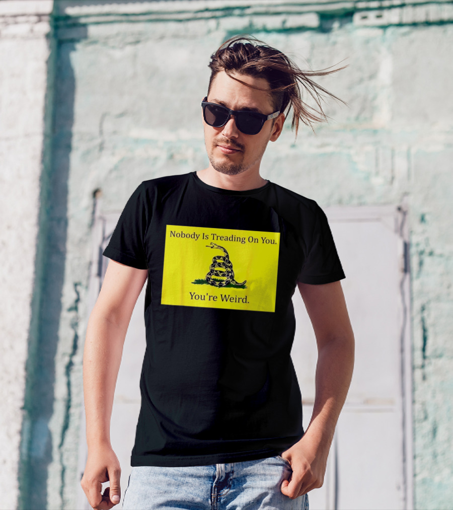 Nobody Is Treading On You You're Weird Kamala 2024 Snake T-Shirt