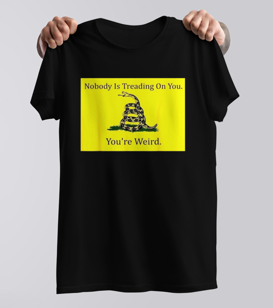 Nobody Is Treading On You You're Weird Kamala 2024 Snake T-Shirt