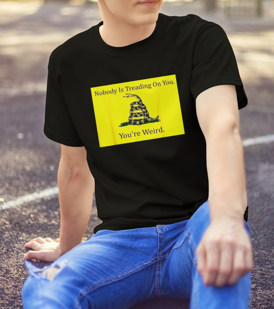 Nobody Is Treading On You You're Weird Kamala 2024 Snake T-Shirt