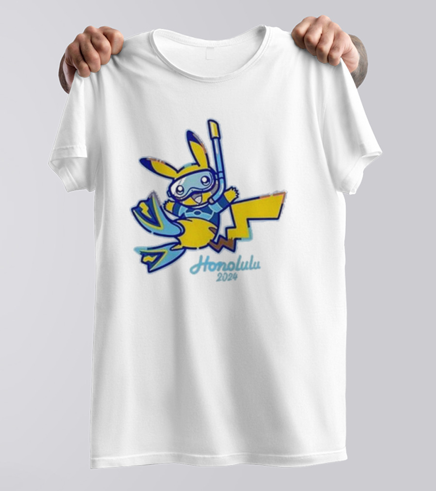 Honolulu 2024 Pokémon World Championships Celebration In Pokémon Go T-Shirt