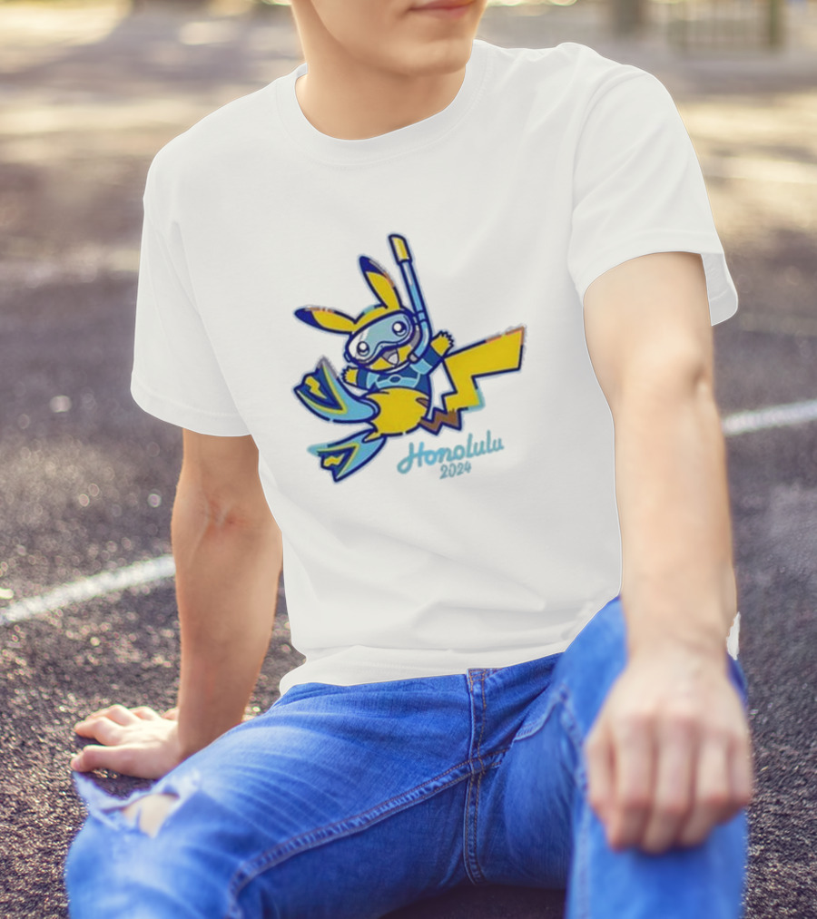 Honolulu 2024 Pokémon World Championships Celebration In Pokémon Go T-Shirt