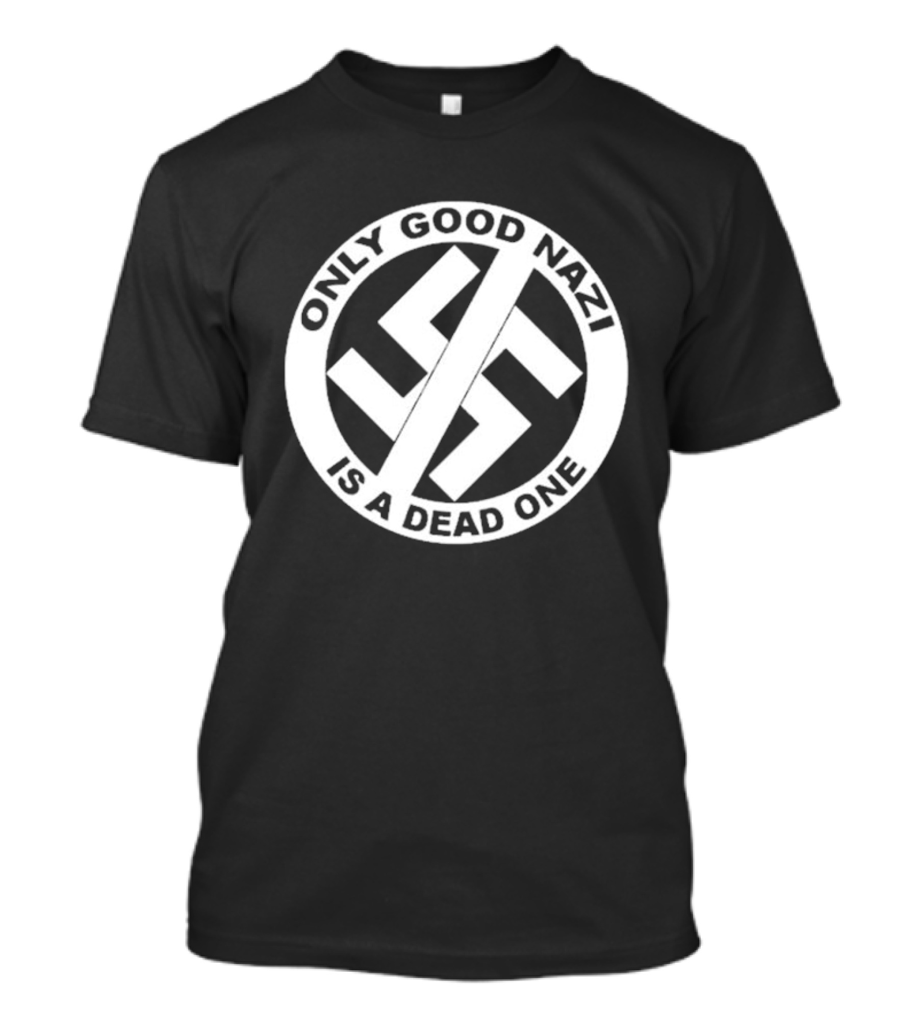 Scottie Cardiff Fan Only Good Nazi Is A Dead One Anti-Nazi T-Shirt