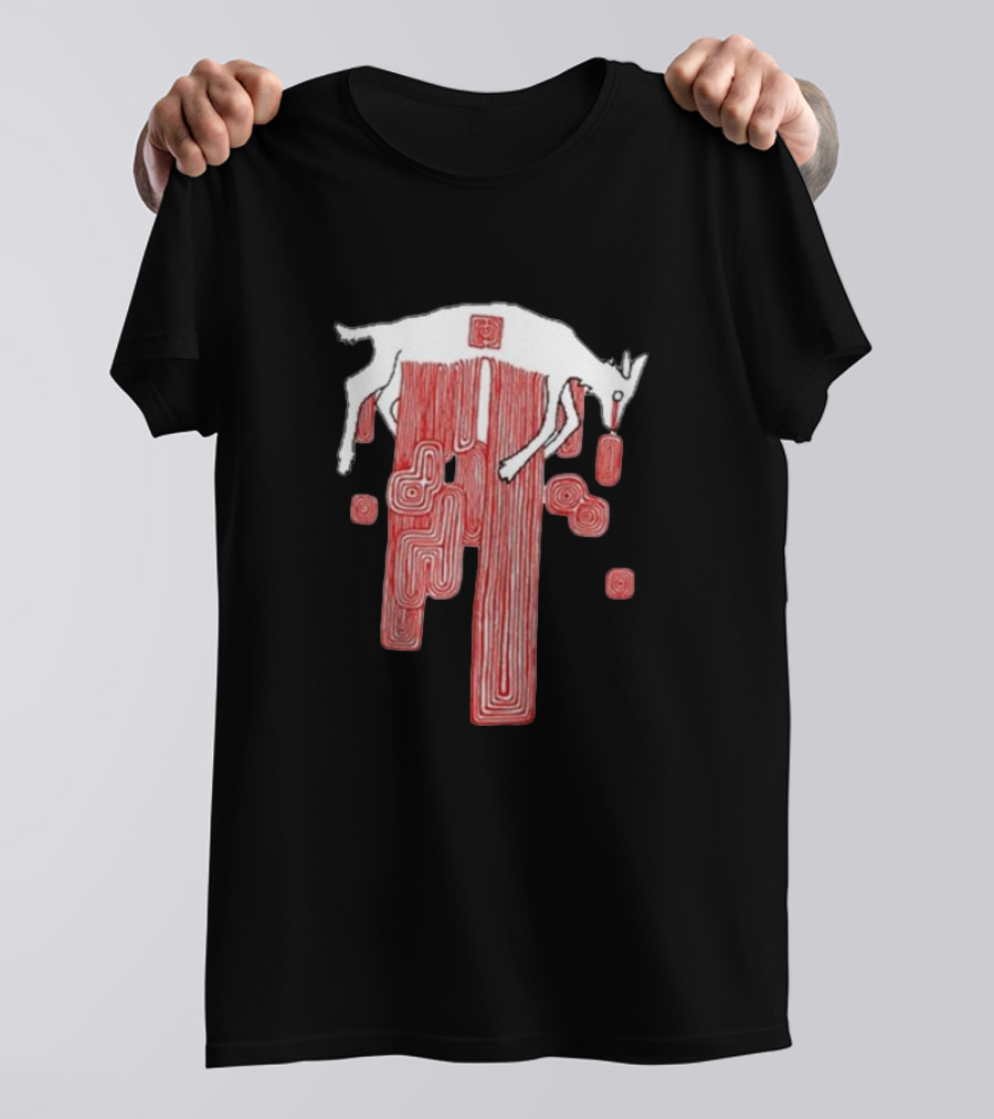 Xream Speaking Itself No Longer Surreal Goat Abstract T-Shirt