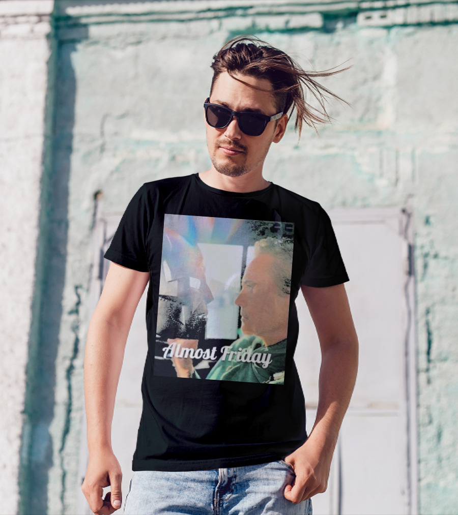 Almost Friday Downey Marvel Mask Face Off T-Shirt