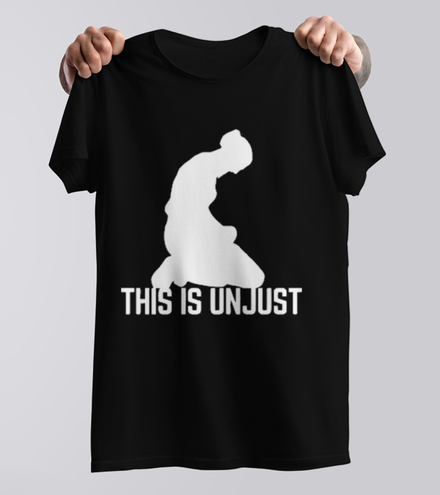 This Is Unjust Angela Carini Kneeling T-Shirt