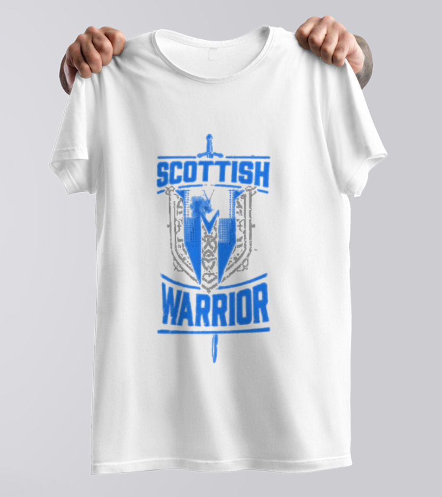 Drew Mcintyre Scottish Warrior Sword And Castle T-Shirt