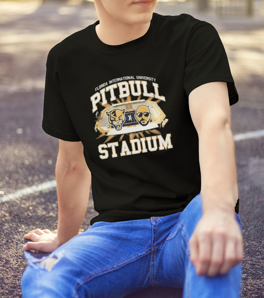Florida International University Pitbull Stadium Concert T-Shirt