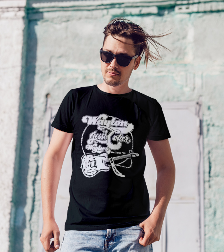 Waylon Jessi Colter The Waylors On Tour '79 T-Shirt