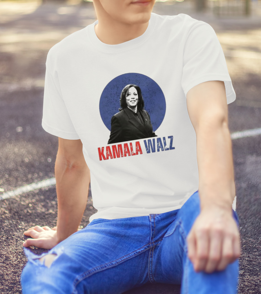 Kamala Walz 2024 Presidential Campaign T-Shirt
