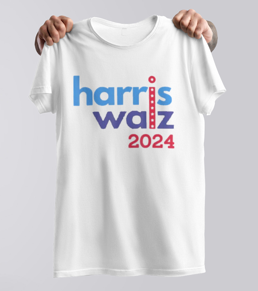 Harris Walz 2024 For President Patriotic Kamala Walz T-Shirt