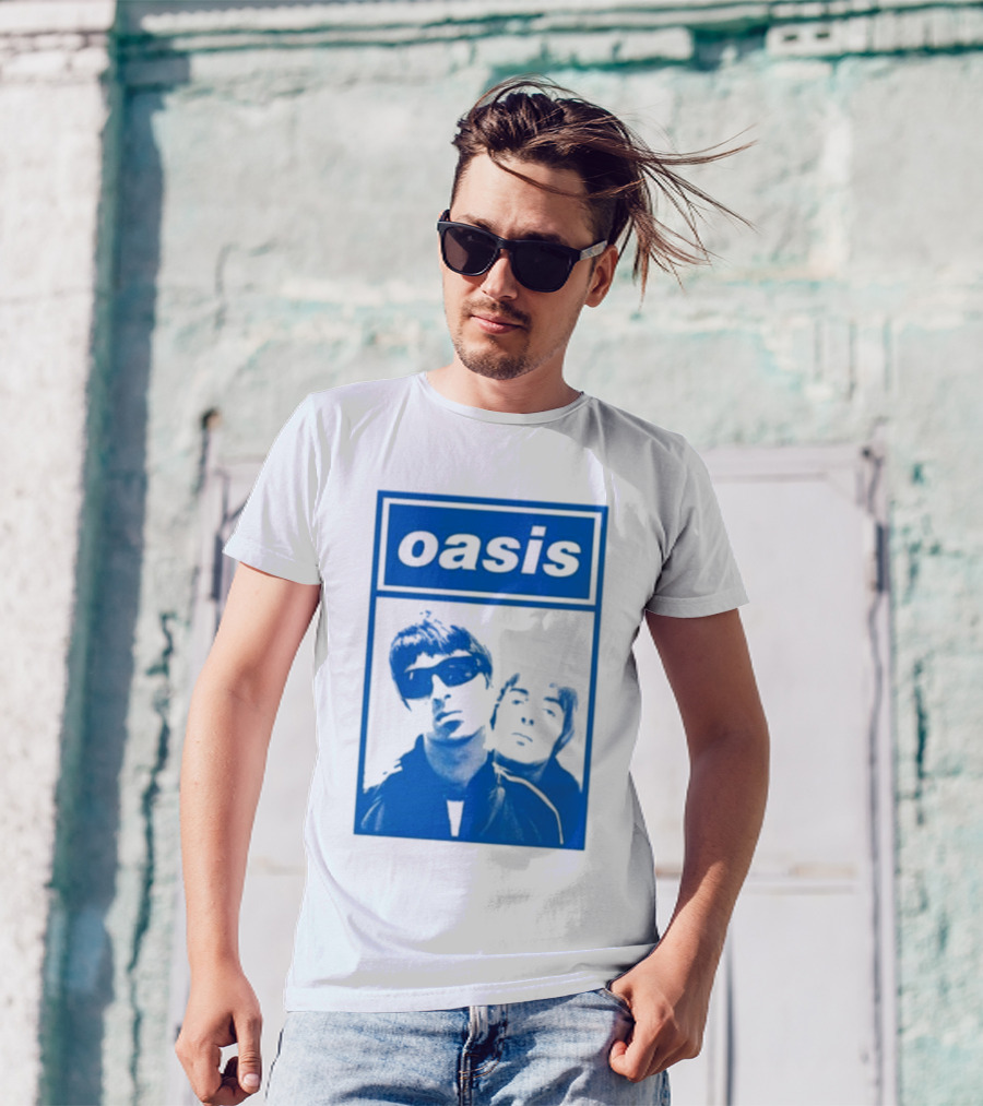 Oasis Noel Liam Photo T-Shirt