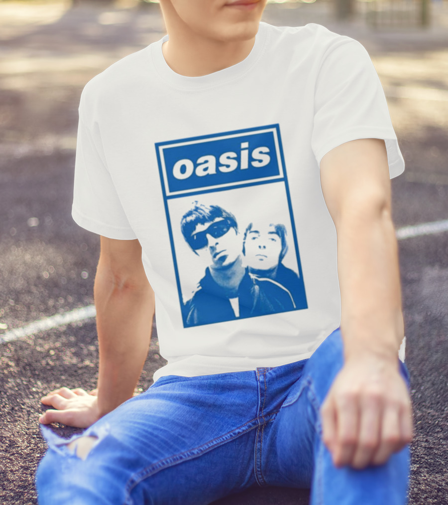Oasis Noel Liam Photo T-Shirt