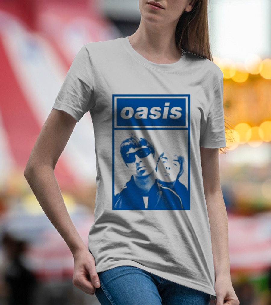 Oasis Noel Liam Photo T-Shirt