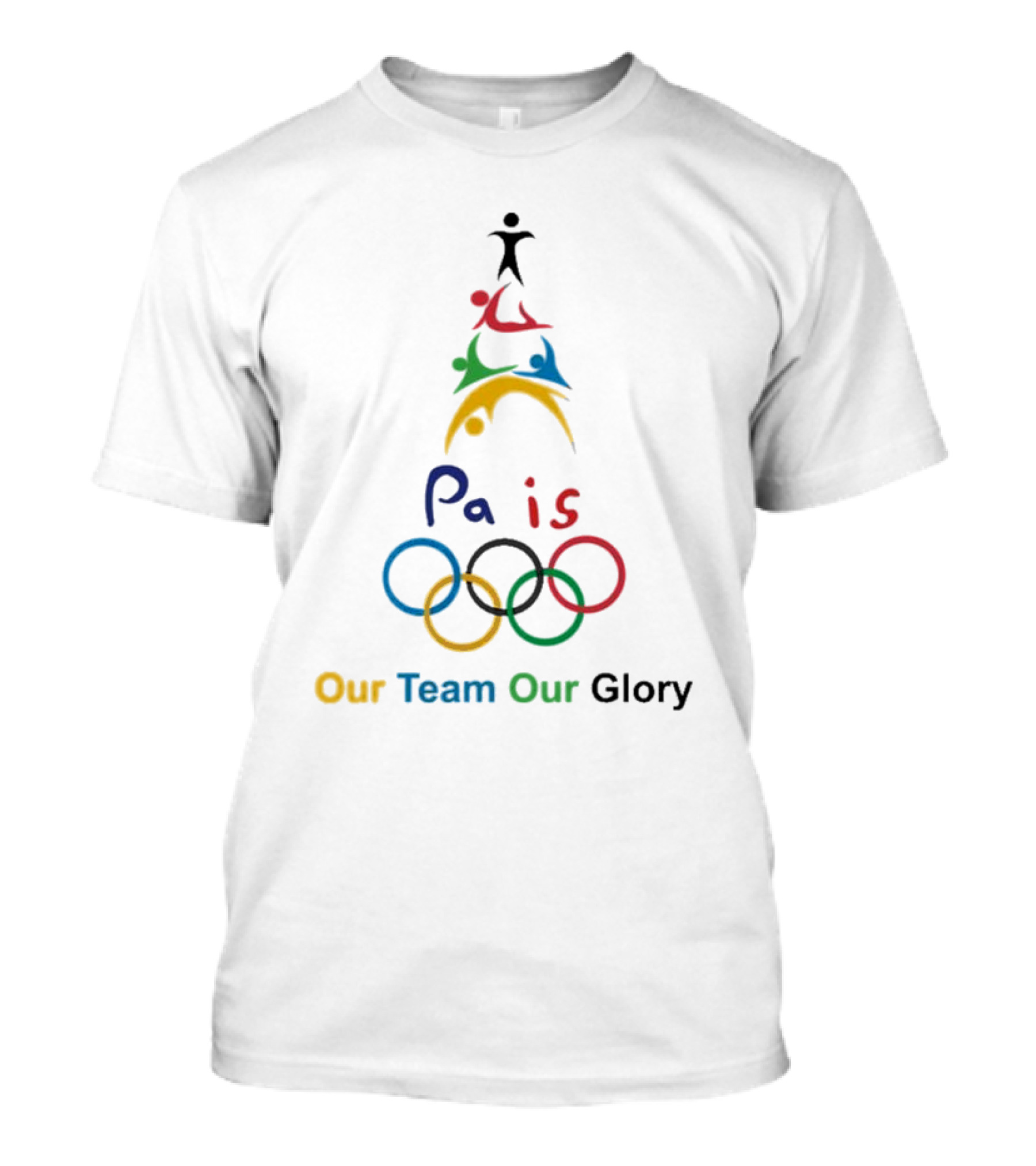 Paris Our Team Our Glory Olympic Champions T-Shirt