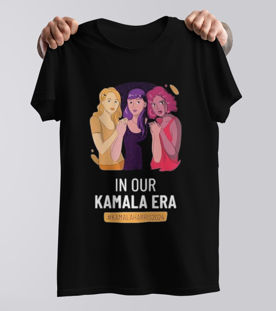 In Our Kamala Era Kamala Harris 2024 Women Of Color #KamalaHarris2024 T-Shirt