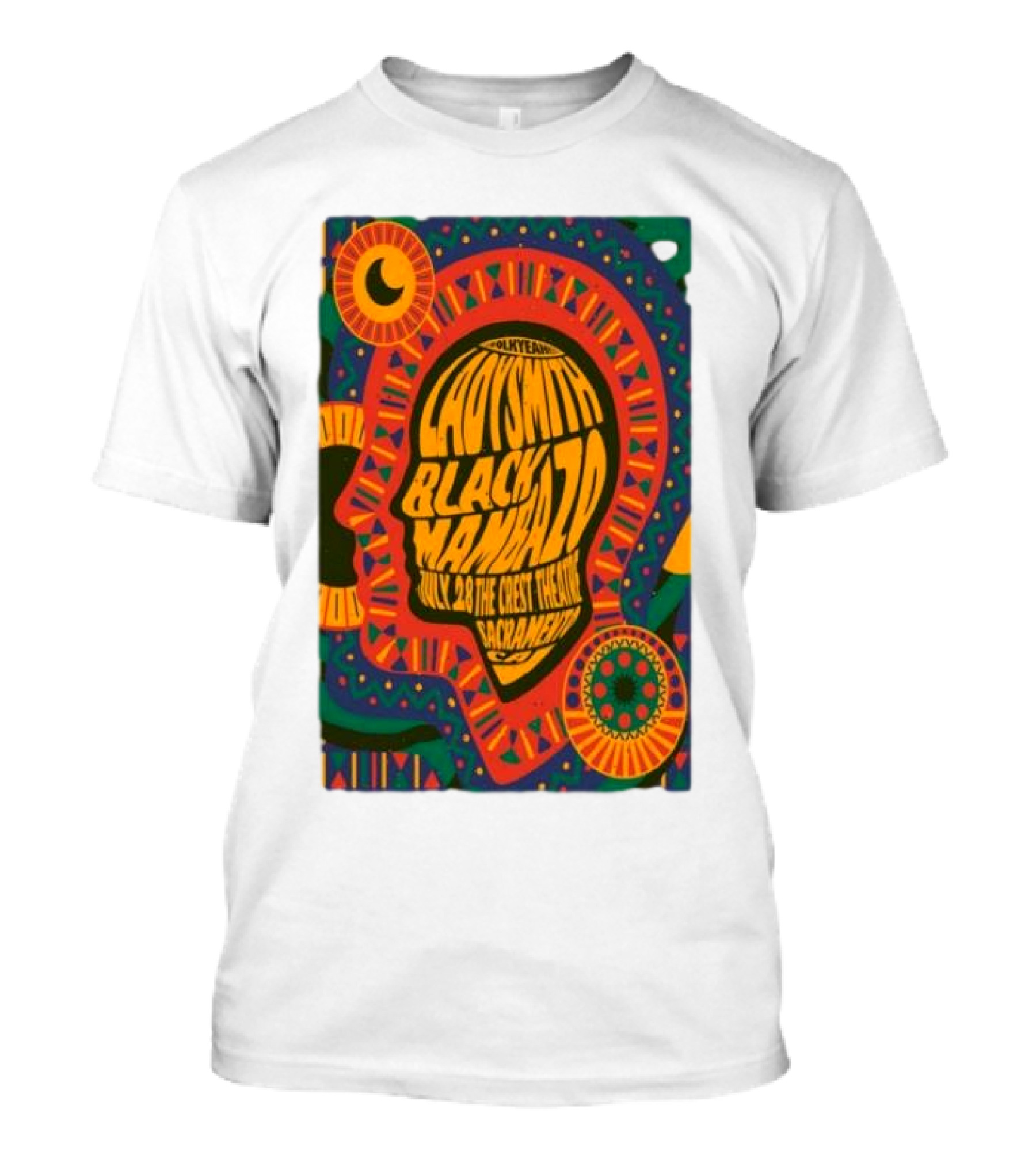 Ladysmith Black Mambazo July 28 2024 The Crest Theatre Sacramento CA Psychedelic T-Shirt