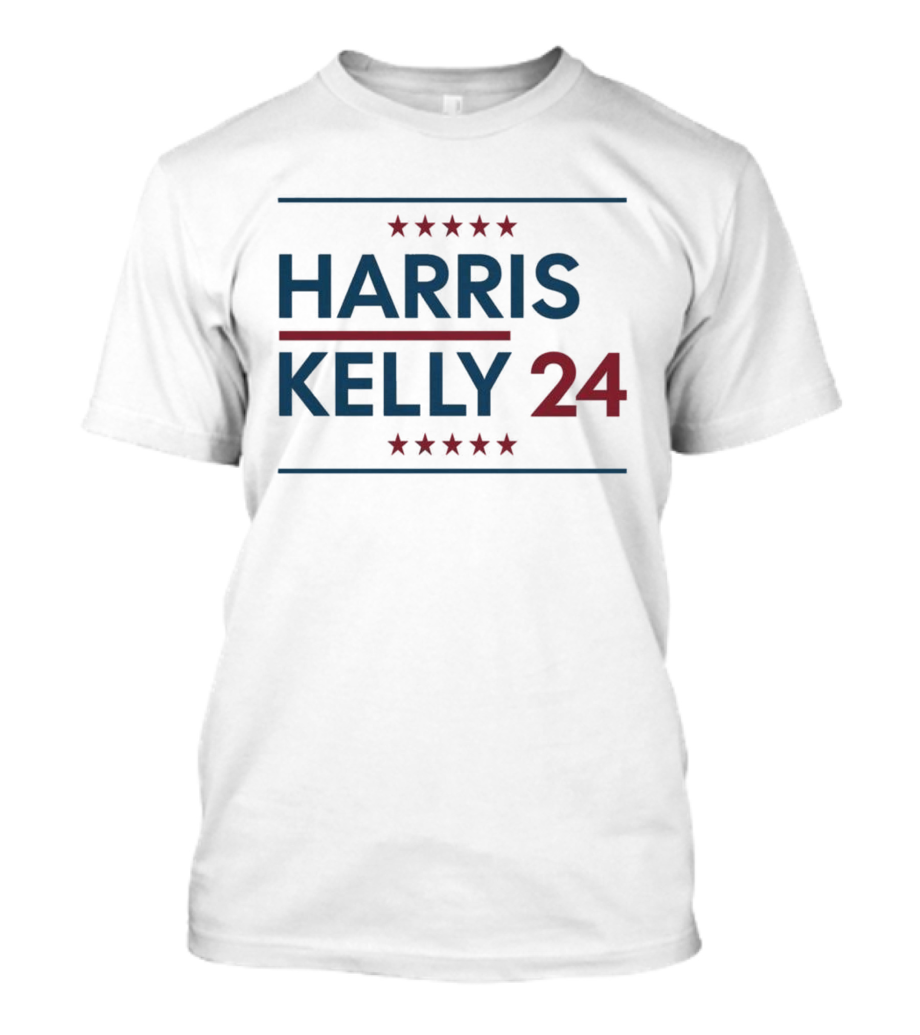 Harris Kelly 24 Kamala Harris And Mark Kelly Possible Democratic Running Mates 2024 Presidential Election T-Shirt