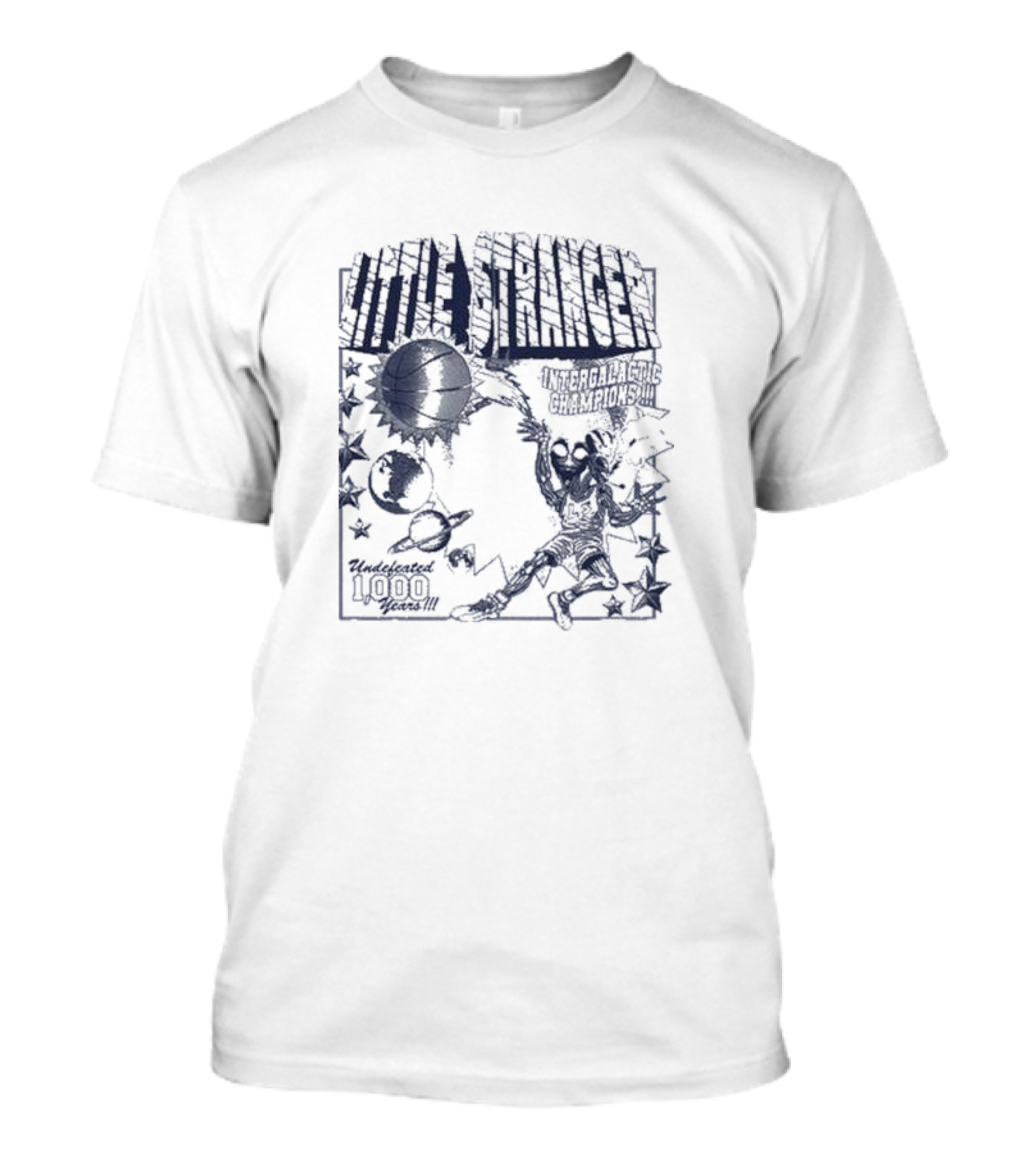 Little Stranger Cosmic Alien Baller Intergalactic Champions Space Tournament 3000 Galaxy T-Shirt