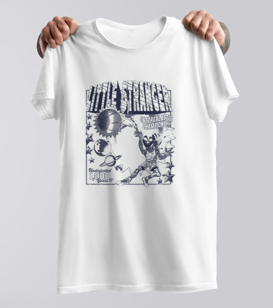 Little Stranger Cosmic Alien Baller Intergalactic Champions Space Tournament 3000 Galaxy T-Shirt