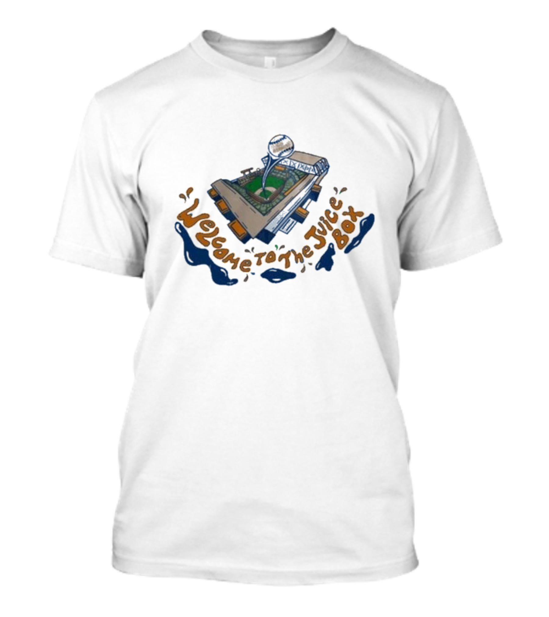 Astros Welcome To The Juice Box Stadium Playground T-Shirt