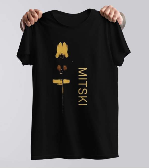 Don’t Talk To Me I’m Listening To Mitski Yellow Figure T-Shirt