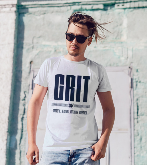 GRIT Grateful Resilient Intensity Together Gold N Gritty T-Shirt