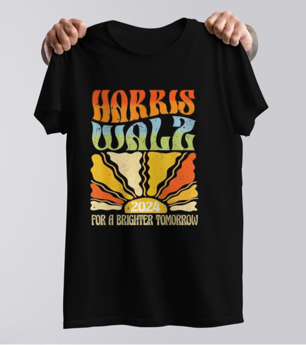 Harris Waltz 2024 For A Brighter Tomorrow T-Shirt