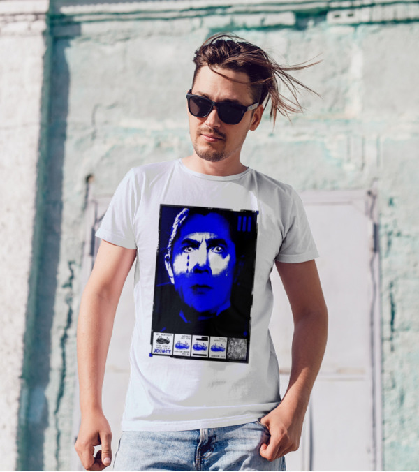 Jack White August 13 2024 The Basement East Nashville TN Blue Dracula T-Shirt